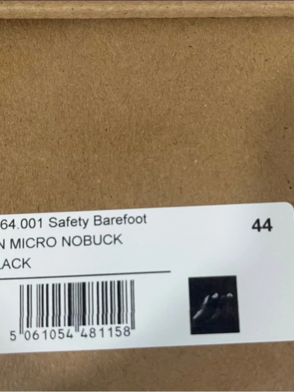 Gaucho ninja safety trainers in black size 11